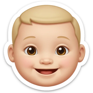 1 year old baby sticker