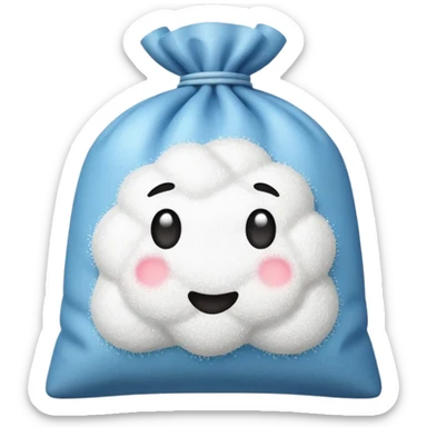 bag of sugar sticker
