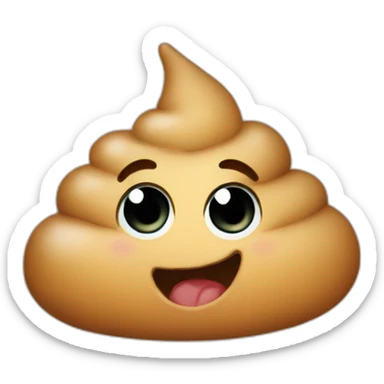 baby poop sticker