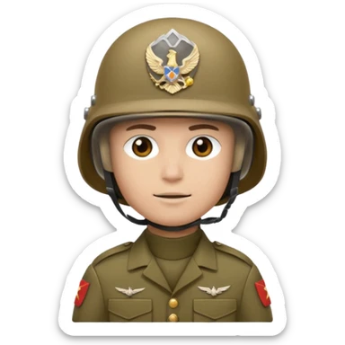 Warzone soldier sticker