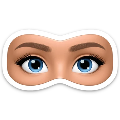 mascara feye sticker