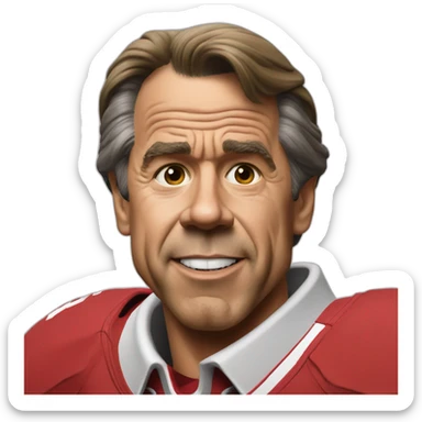 nick saban sticker