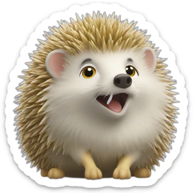 Igel-correndo sticker