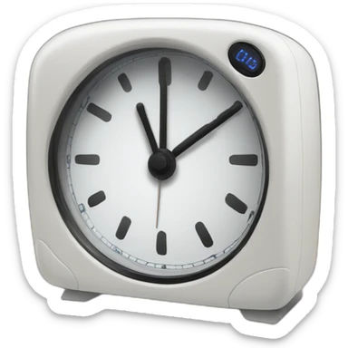Digital Alarm clock sticker