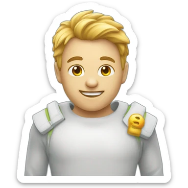 Internet domain sticker