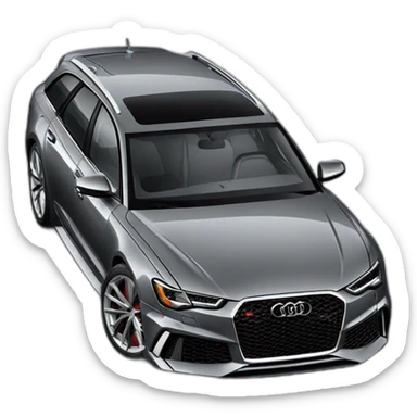 Audi-RS6 sticker