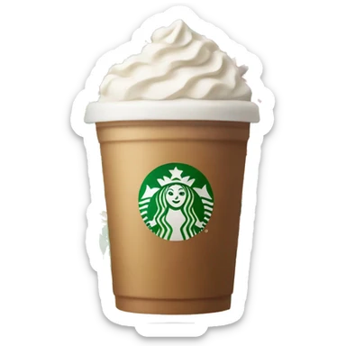 christmas starbucks drink  sticker