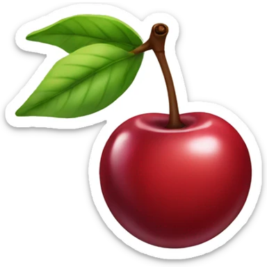 cherry  sticker