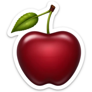 create a dark aesthetic cherry  sticker