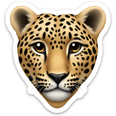 Leoprint Heart sticker