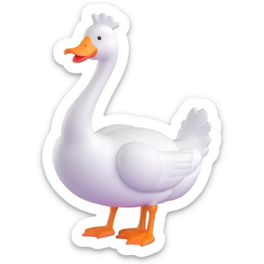 goose king sticker