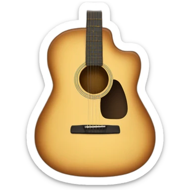 western guitar sticker