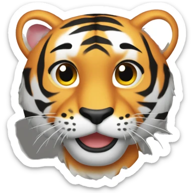 TIGER WEAR BIKINI sticker