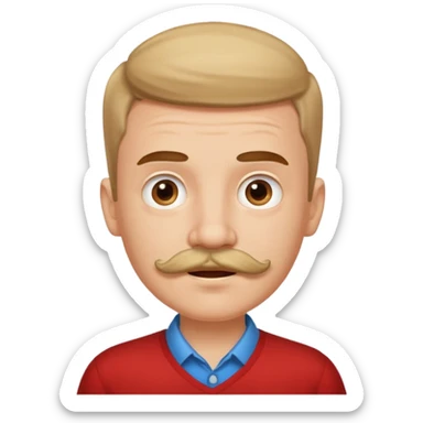 mustache Young boy,Big mustache, different faces.


negative: Dont use same face. sticker