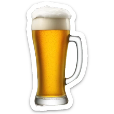 beer and Glacier sticker