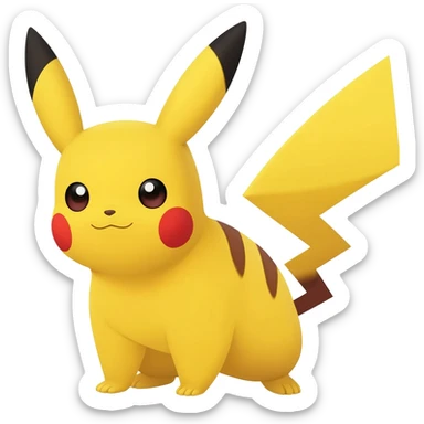 pikachu sticker