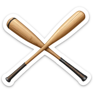 stranger thigs Steve's baseball bat with nails on it sticker