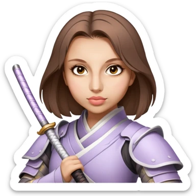 Gentle Samurai sticker