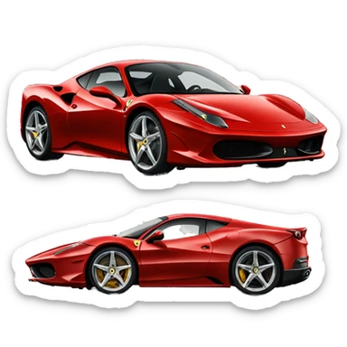 Ferrari sticker