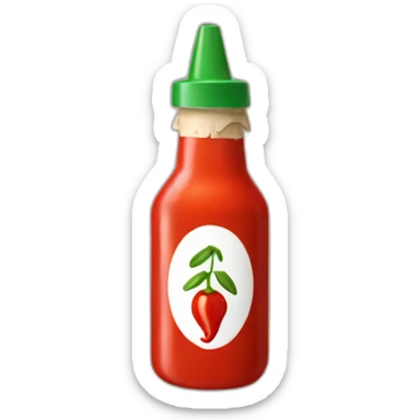sriracha sticker