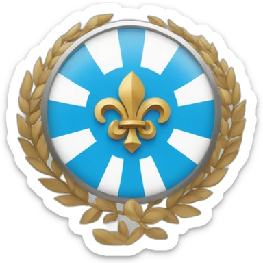 Logo of Olympique Marseille sticker