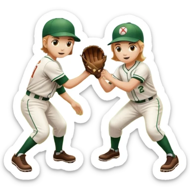 quiero dos equipos enemigos de baseball vs sticker