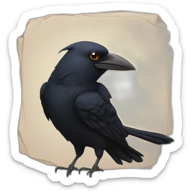 corbeau sticker