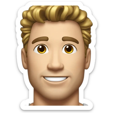 Billy Herrington is black sticker