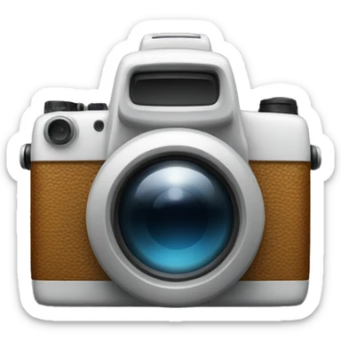 Camera with flash  sticker