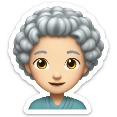 Granmamare beautiful goddess from the ponyo movie  sticker