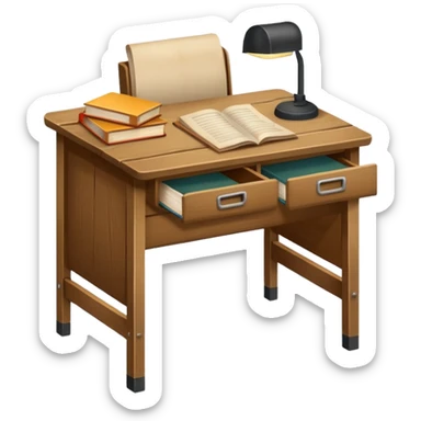 Classroom highschool desk sticker