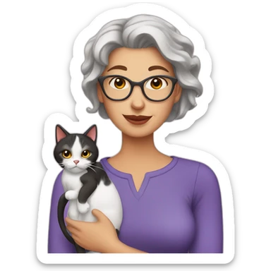 crazy-cat-lady sticker