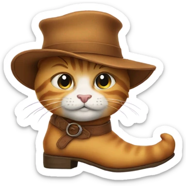 Puss In boots sticker