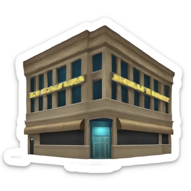 Jaguars night club building sticker