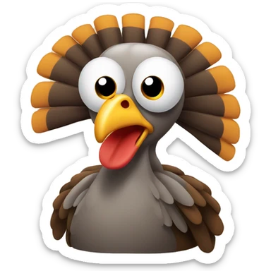 turkey sticker