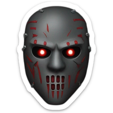 slipknot-mask sticker