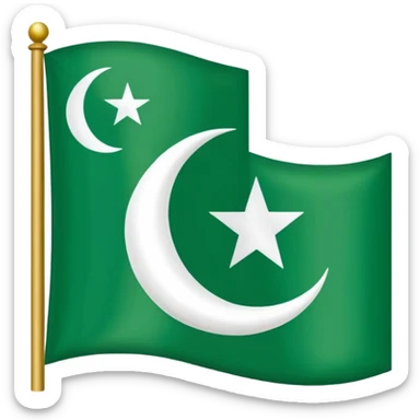 Azad Kashmir Flag sticker