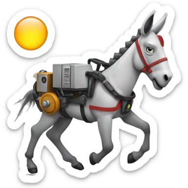 pushing software to burro robo sticker