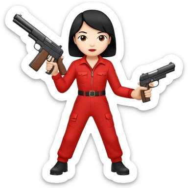 Emoji de la película La casa de papel sticker