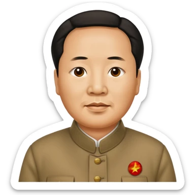 Mao zedong sticker