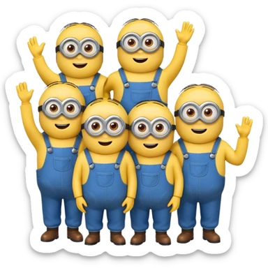 Minions sticker