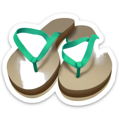 Flip-Flops sticker