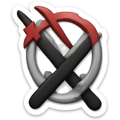 Anti-fascist symbol sticker