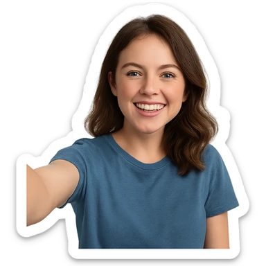 Selfie sticker