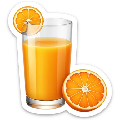 Orange Juice sticker