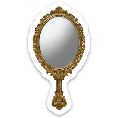 Mirror mini sticker
