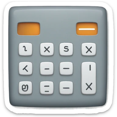 calculator smart sticker
