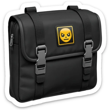 black military pouches sticker