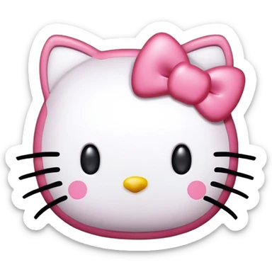 Can you create a hello kitty  sticker