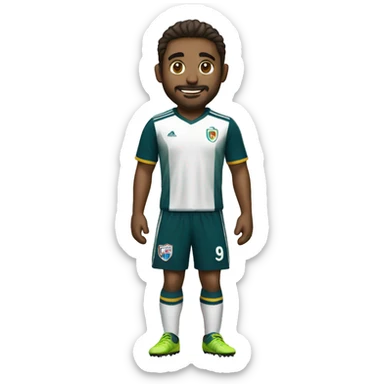 Camiseta de futbol sticker